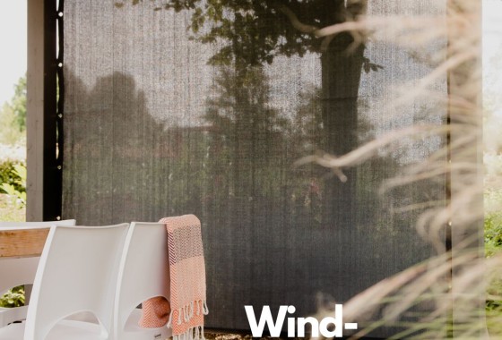 Oprolbaar zon- en privacyscherm | ZONZ - ZONZ sunsails